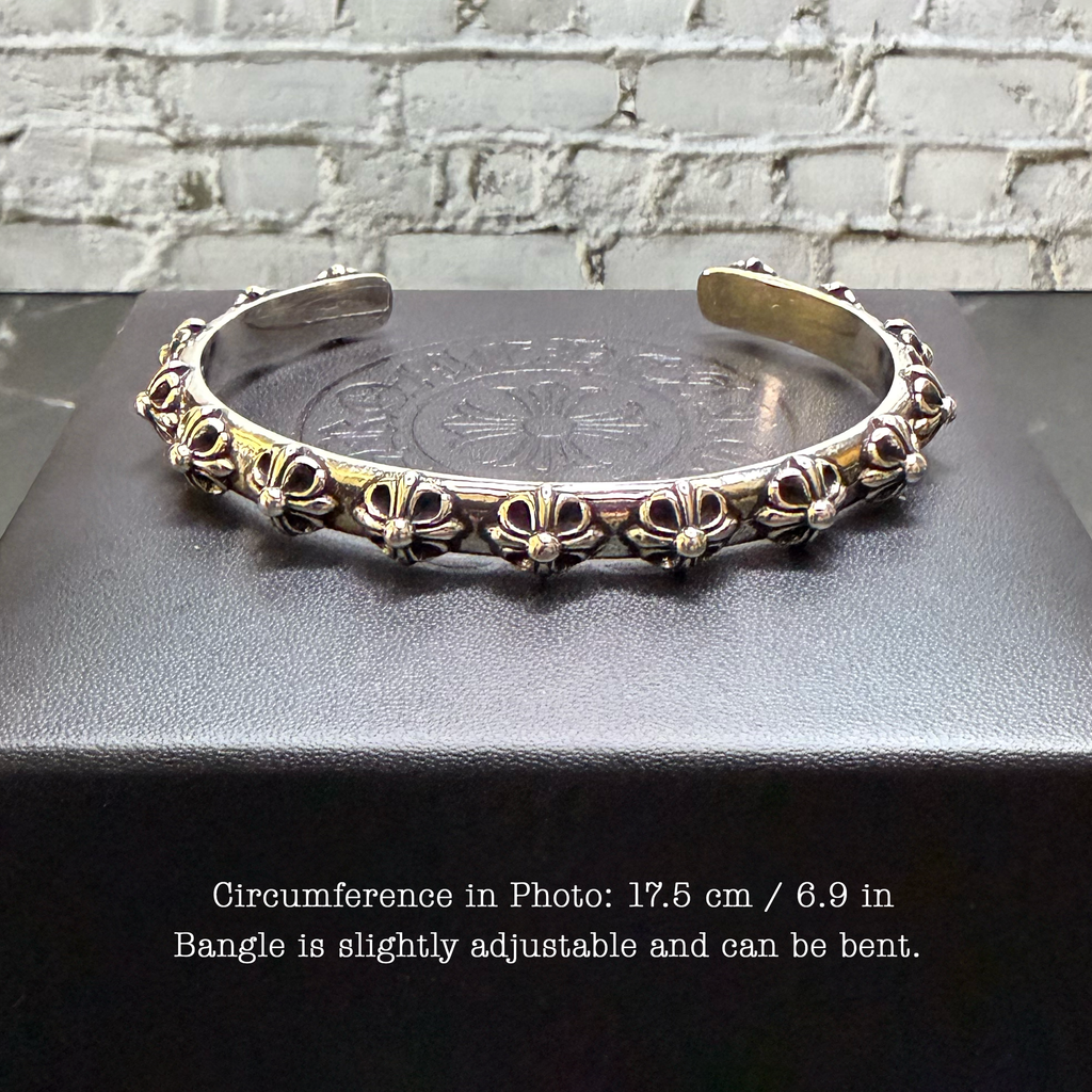 #G11: Chrome Hearts Cross Emblem Bangle (Gold-Filled)