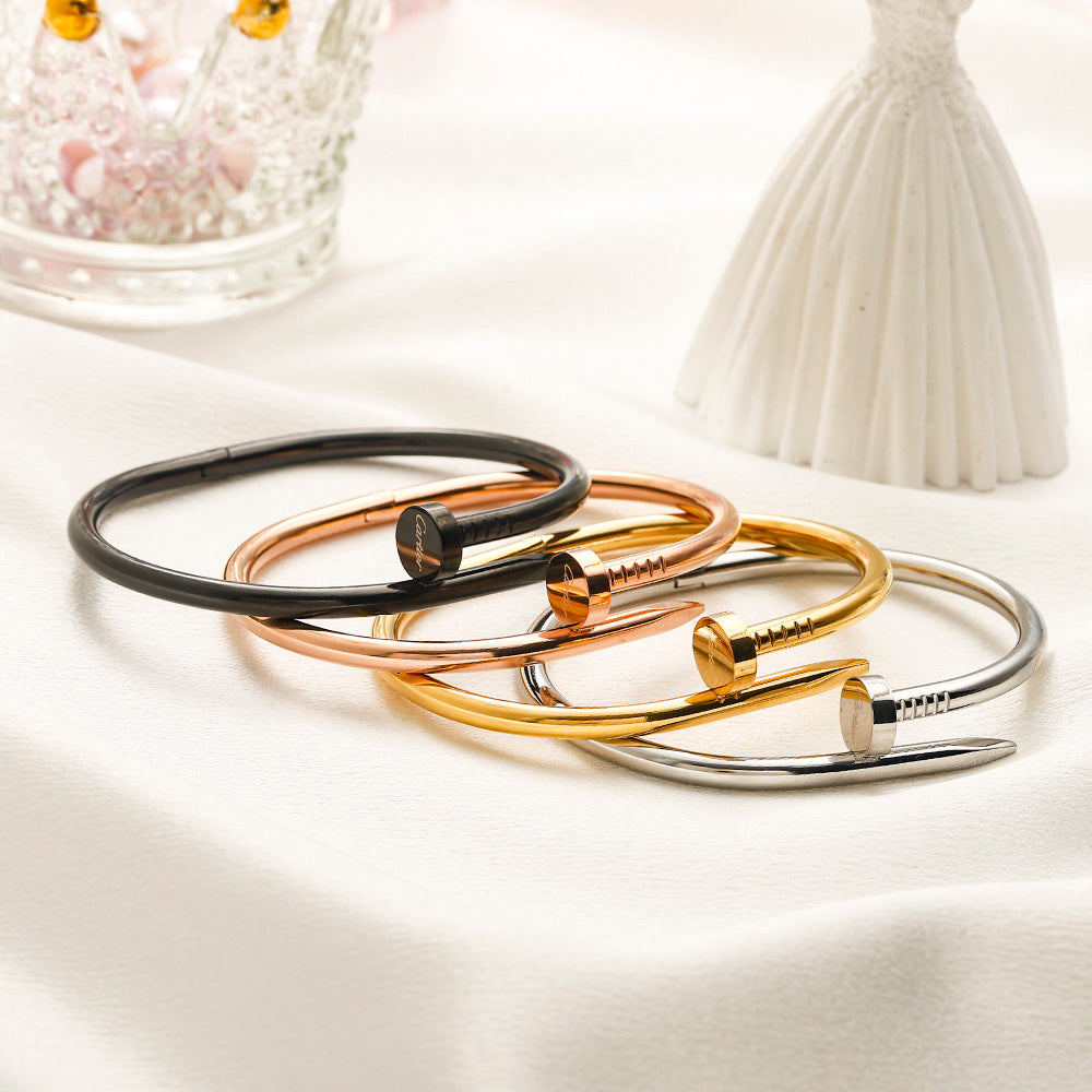 Cartier Nail Bangle (Stainless Steel)