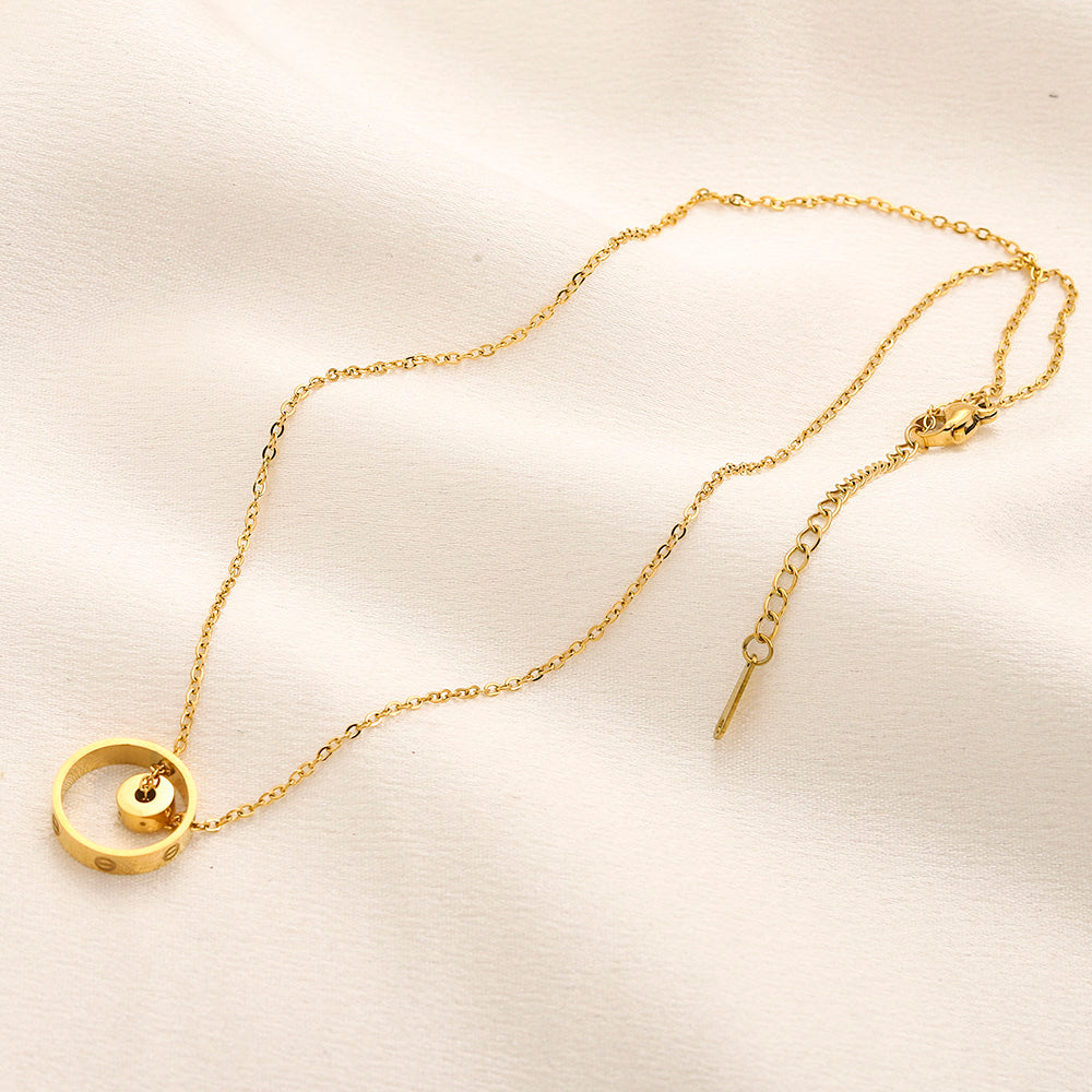 Cartier Ring Necklace (Stainless Steel)