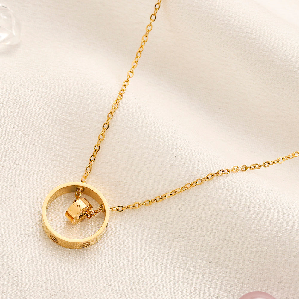 Cartier Ring Necklace (Stainless Steel)