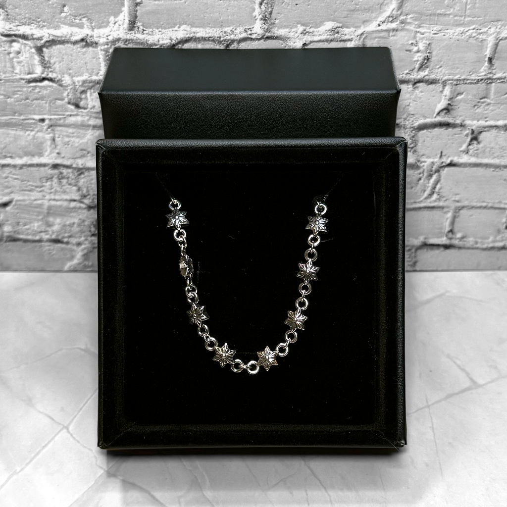#N17: Chrome Hearts Star Cross Emblem Necklace (Gold-Filled)