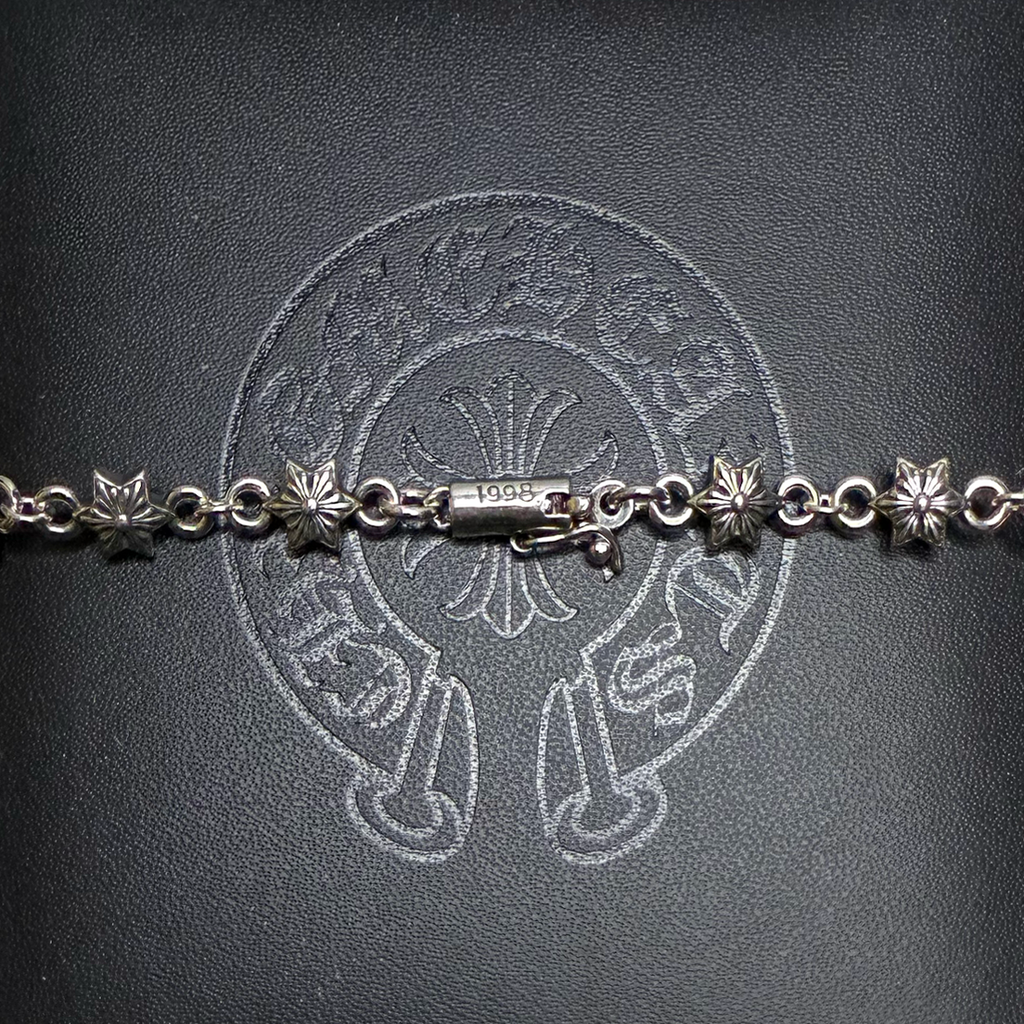 #N17: Chrome Hearts Star Cross Emblem Necklace (Gold-Filled)
