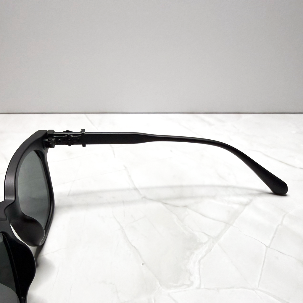 #S0: Chrome Hearts Cox Ucker Sunglasses (Matte Black & Black)