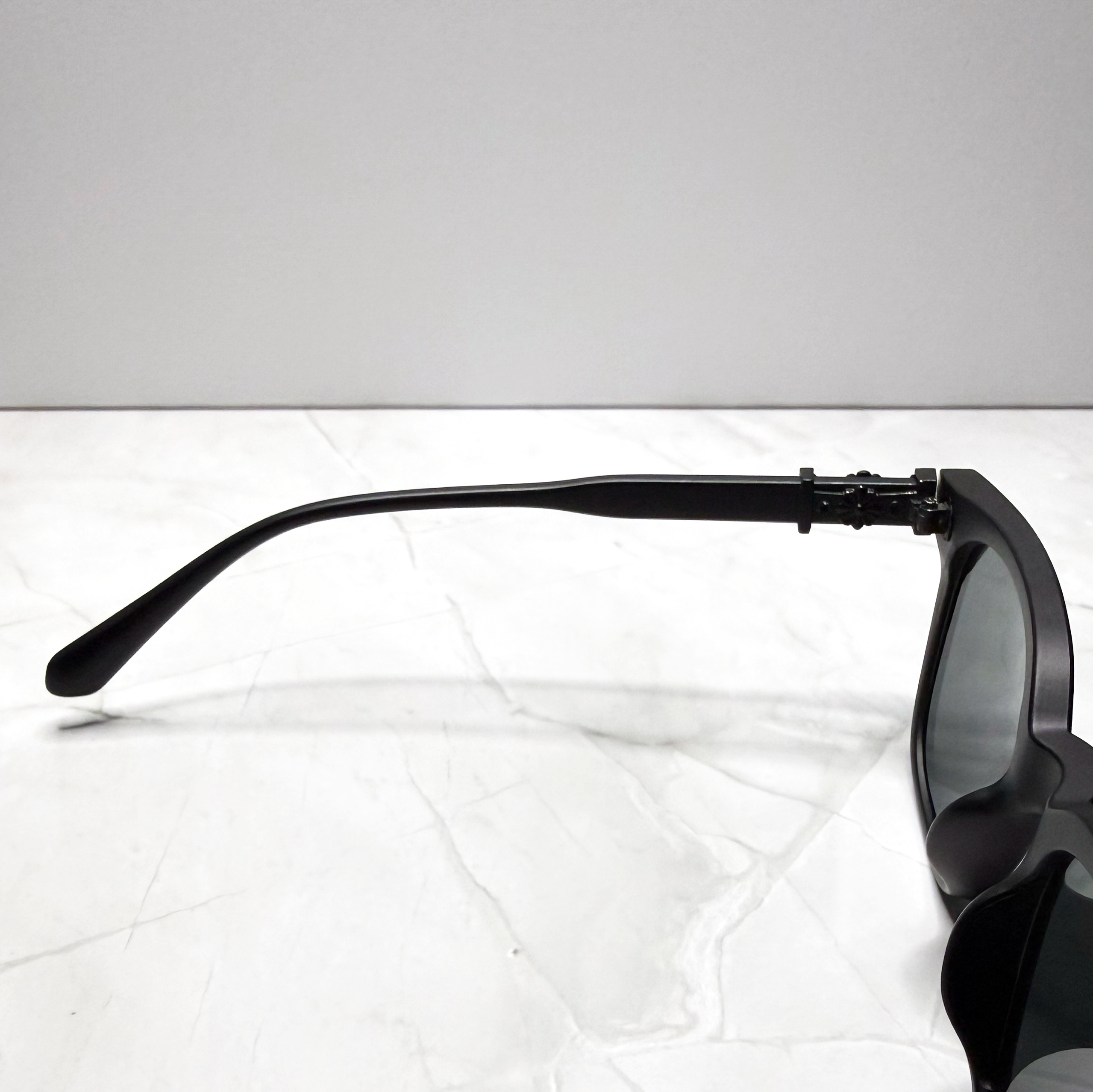 #S0: Chrome Hearts Cox Ucker Sunglasses (Matte Black & Black)