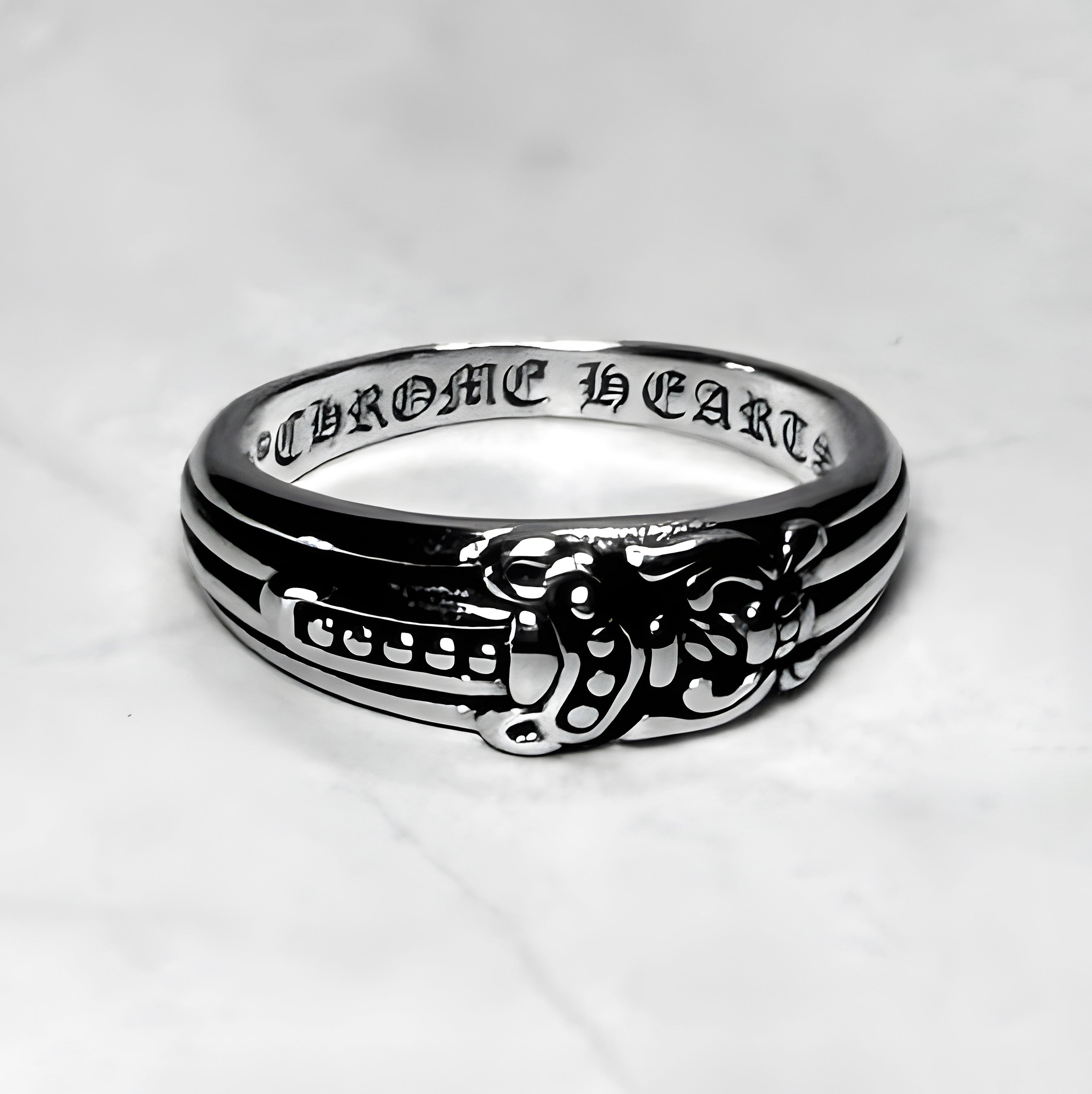 #R62: Chrome Hearts Dagger Ring (Copper)