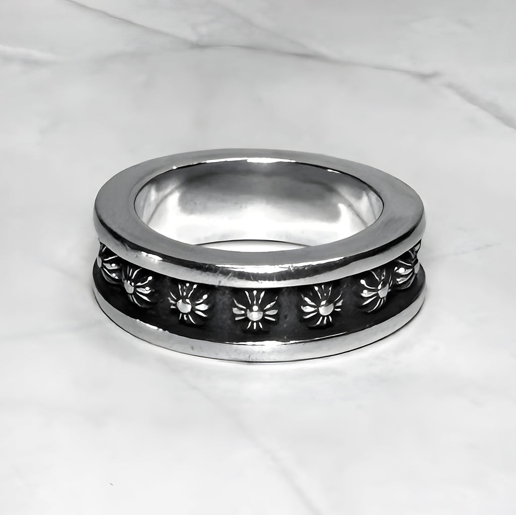 #R90: Chrome Hearts Cross Emblems Ring (Copper)