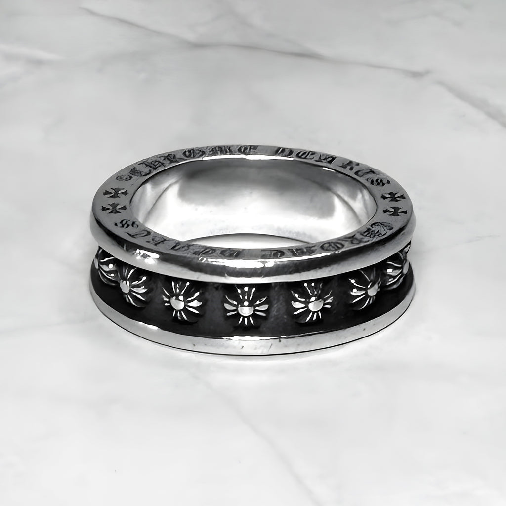 #R90: Chrome Hearts Cross Emblems Ring (Copper)