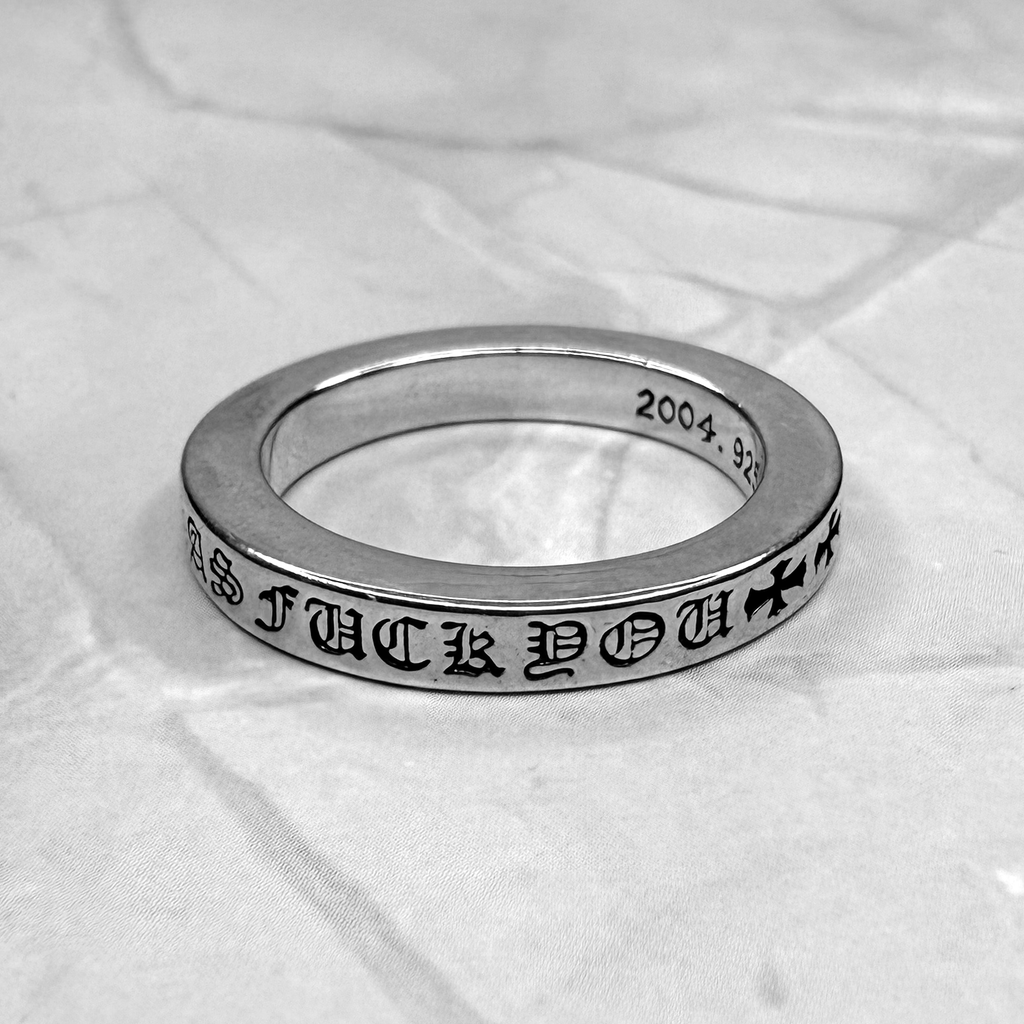 #R59: Chrome Hearts Fuck You Las Vegas Ring (Gold-Filled)