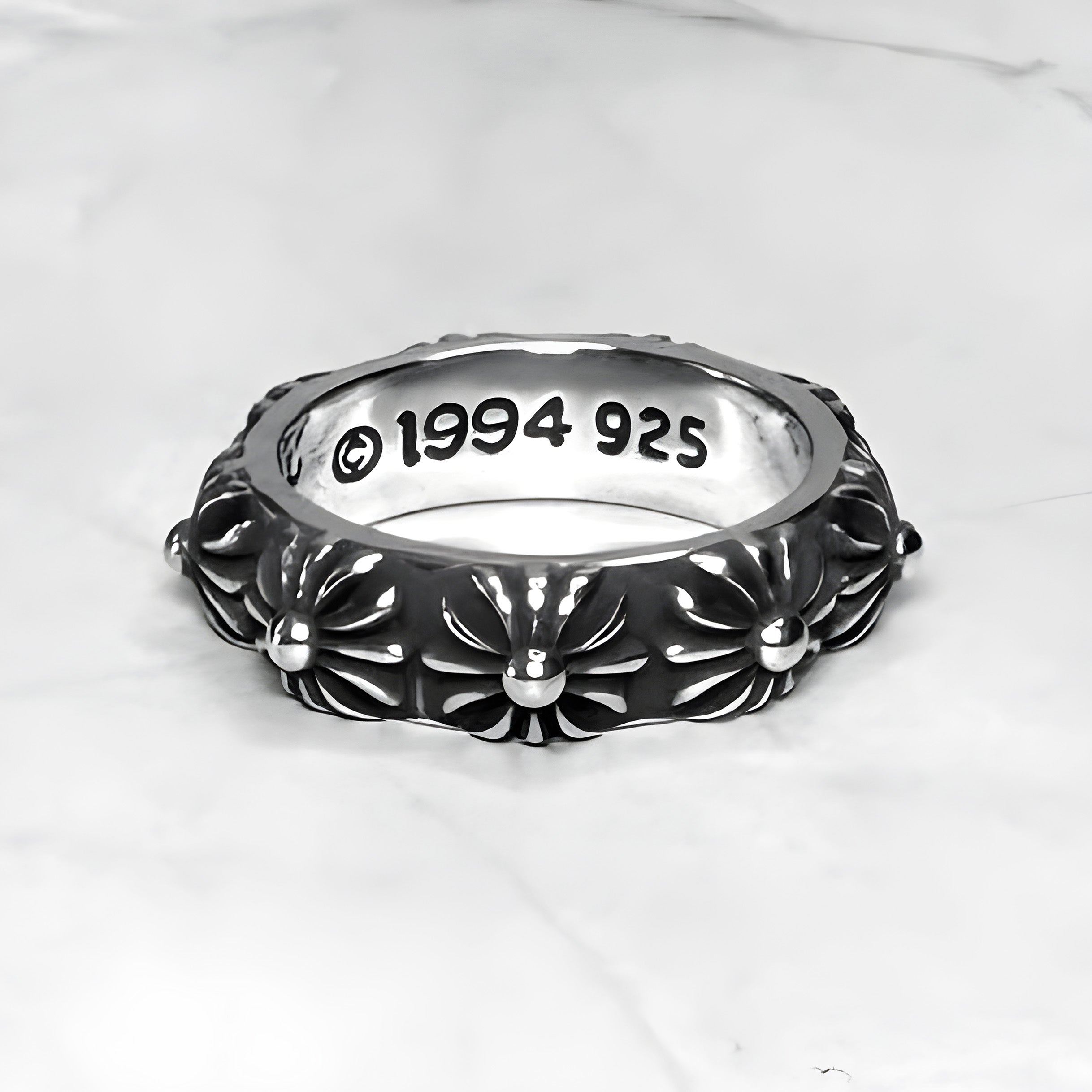 #R86: Chrome Hearts Cross Emblem Ring (Copper)