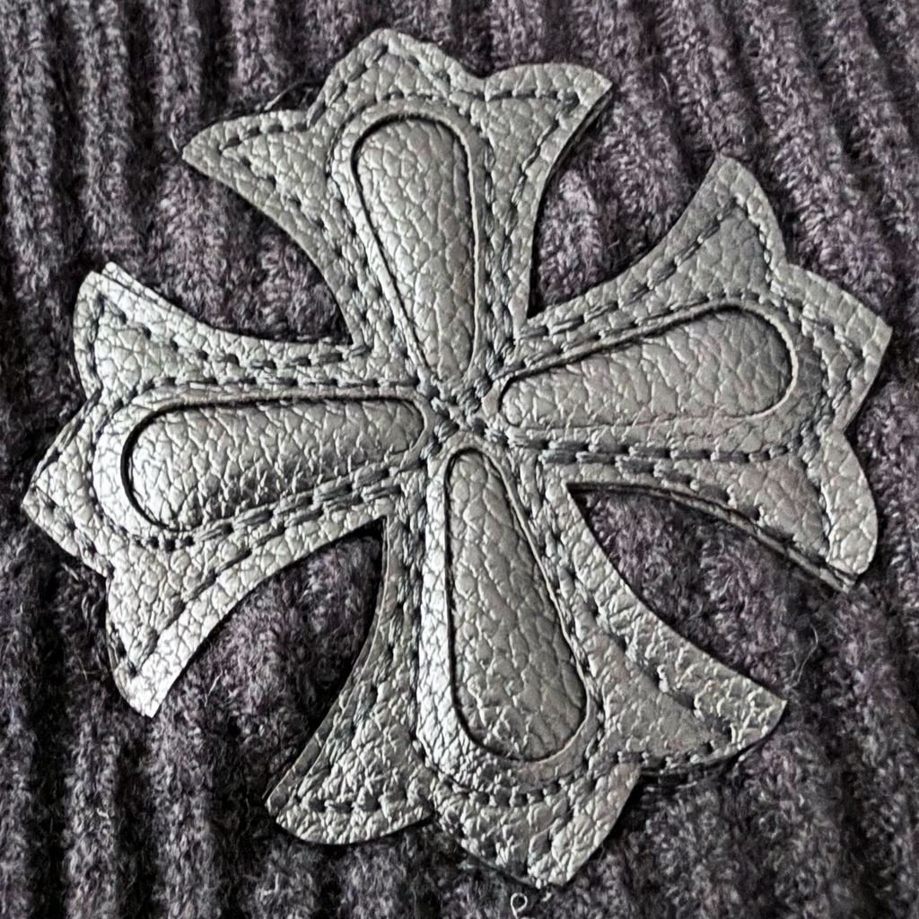 Chrome Hearts Black Cross Beanie