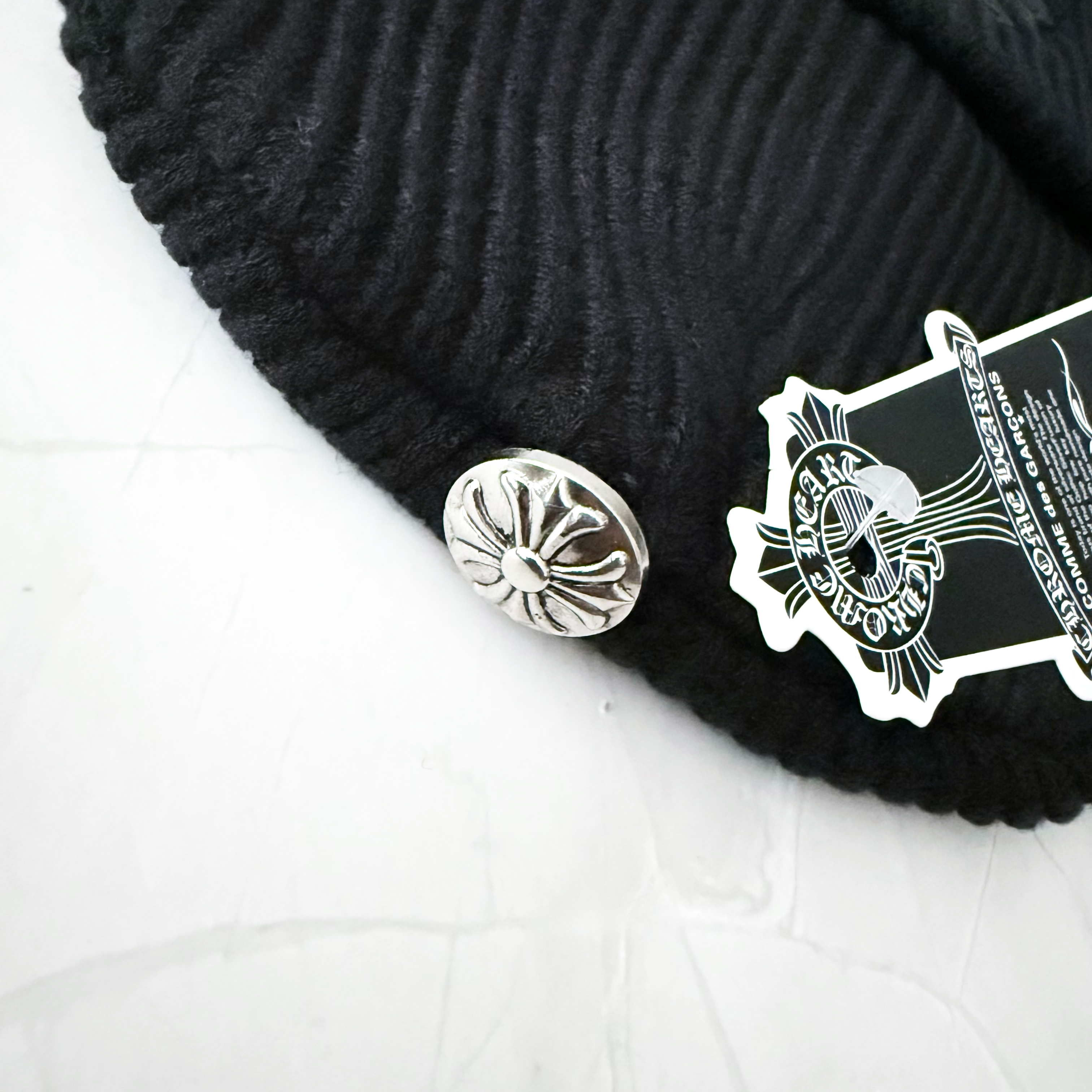 Chrome Hearts Black Cross Beanie