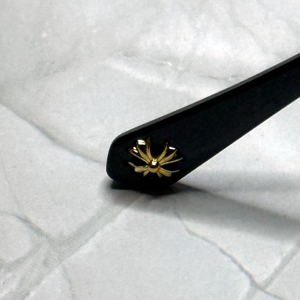 #E2: Chrome Hearts Cox Ucker Anti-Blue Lens Glasses (Black & Gold)