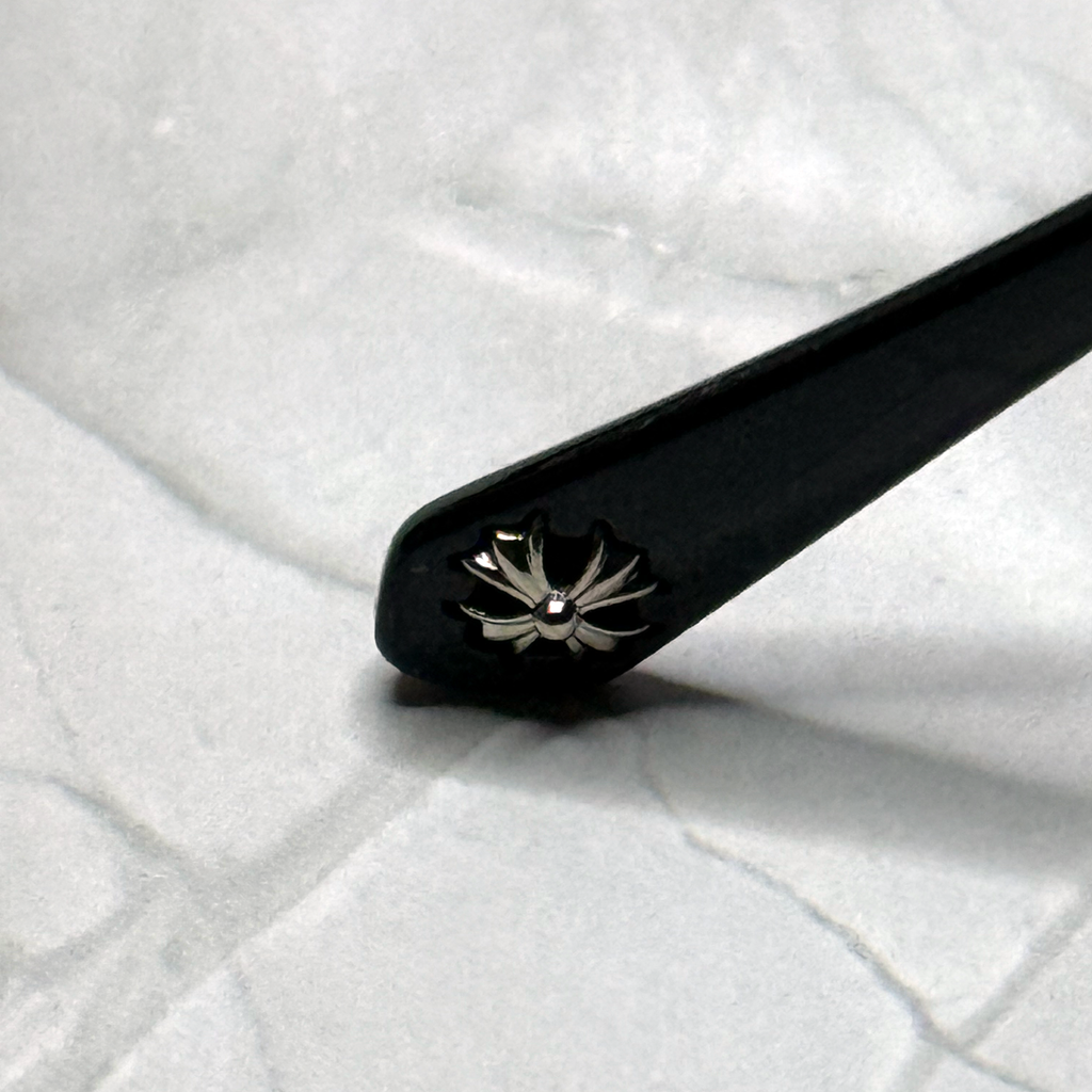 #E1: Chrome Hearts Cox Ucker Anti-Blue Lens Glasses (Black & Silver)