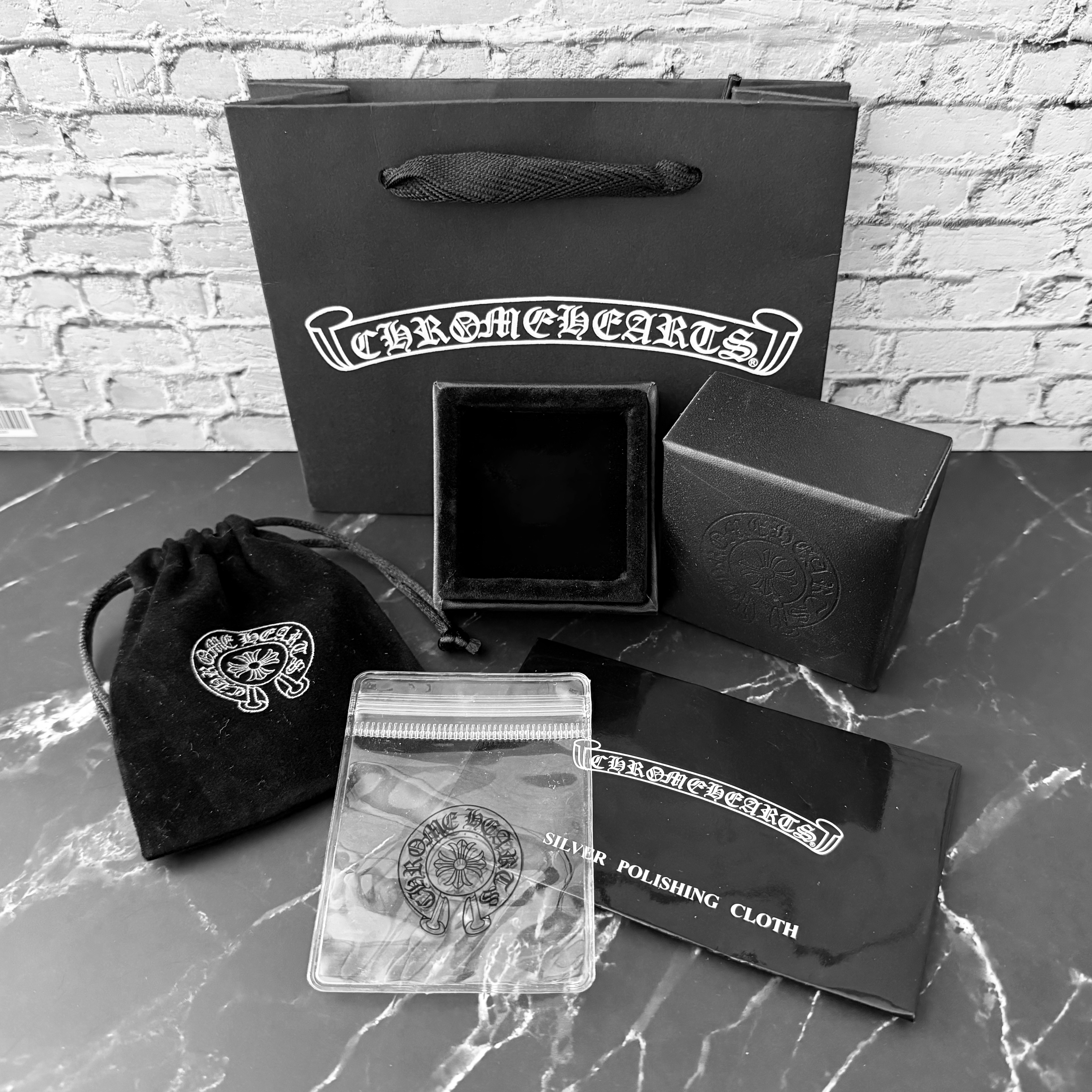 #R8: Chrome Hearts Cemetery Ring (Sterling Silver)