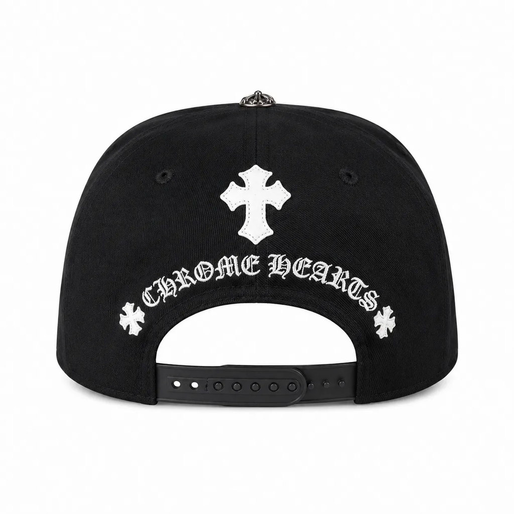 Chrome Hearts Embroidered "CH" Cross Patch Caps (Black, Blue, Red, Green, Camo)