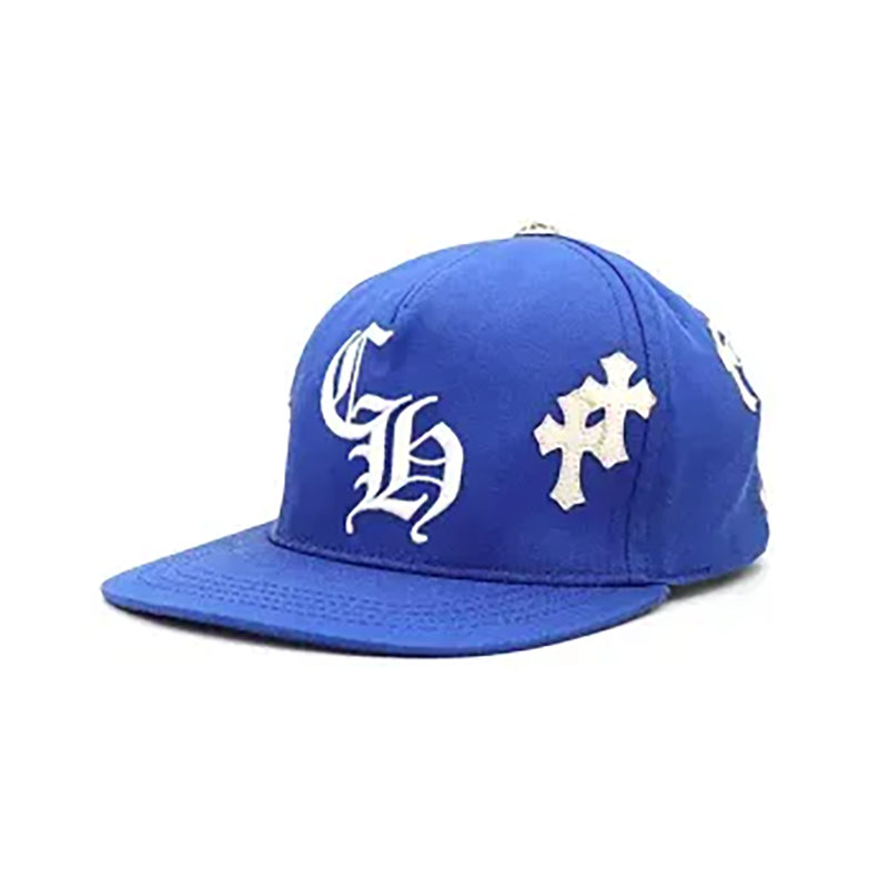 Chrome Hearts Embroidered "CH" Cross Patch Caps (Black, Blue, Red, Green, Camo)