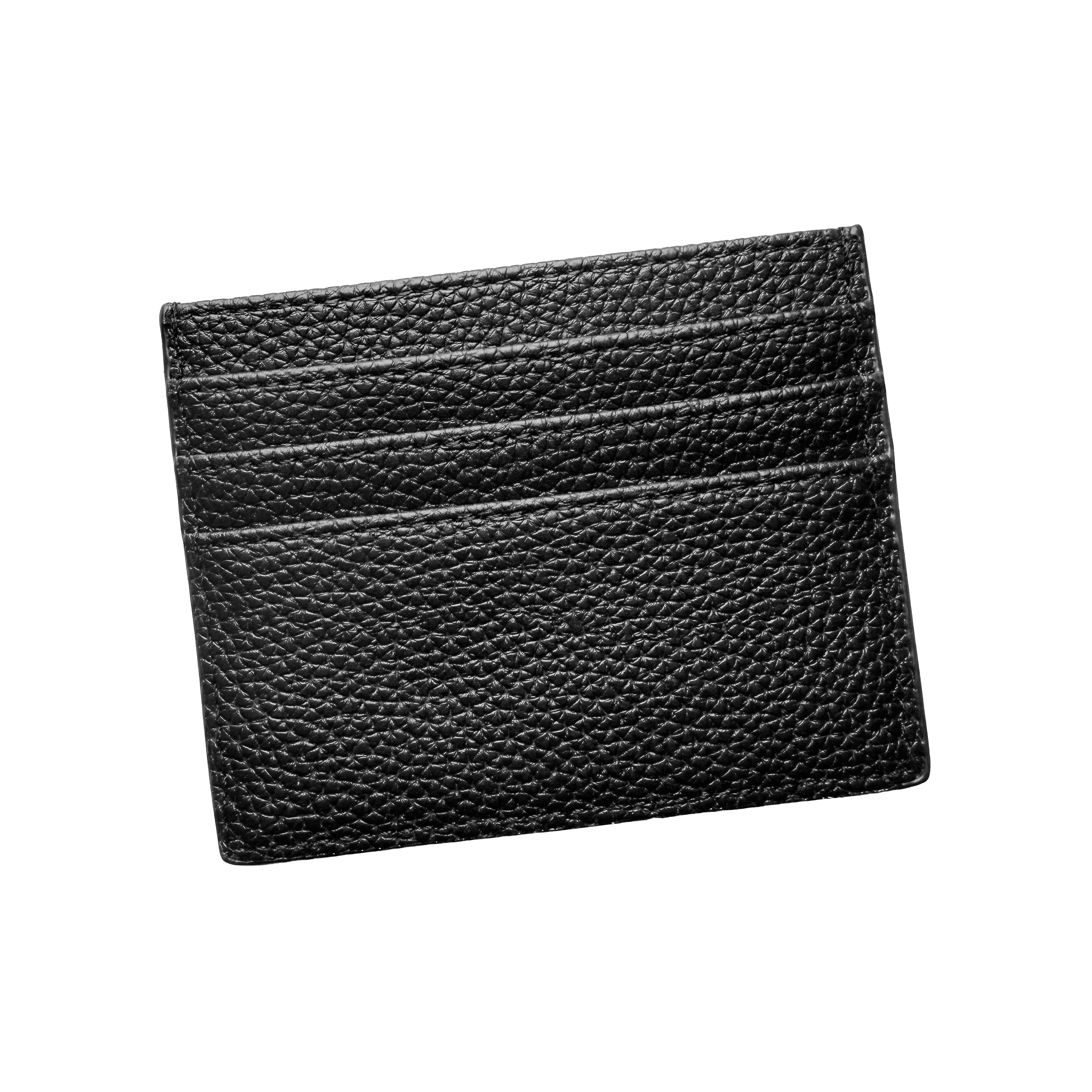 Chrome Hearts Cross Emblem Black Card Holder Wallet