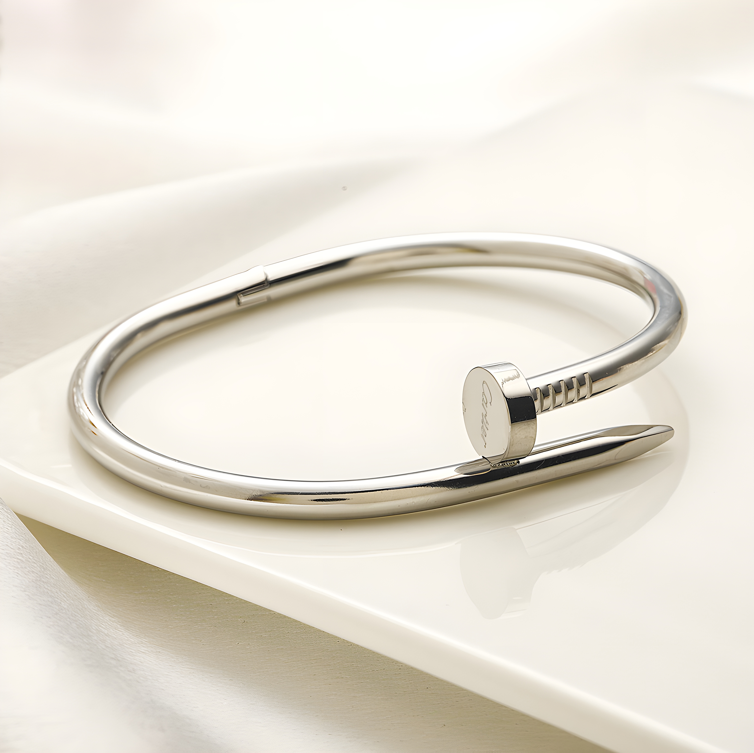 Cartier Screw Bangle (Stainless Steel)