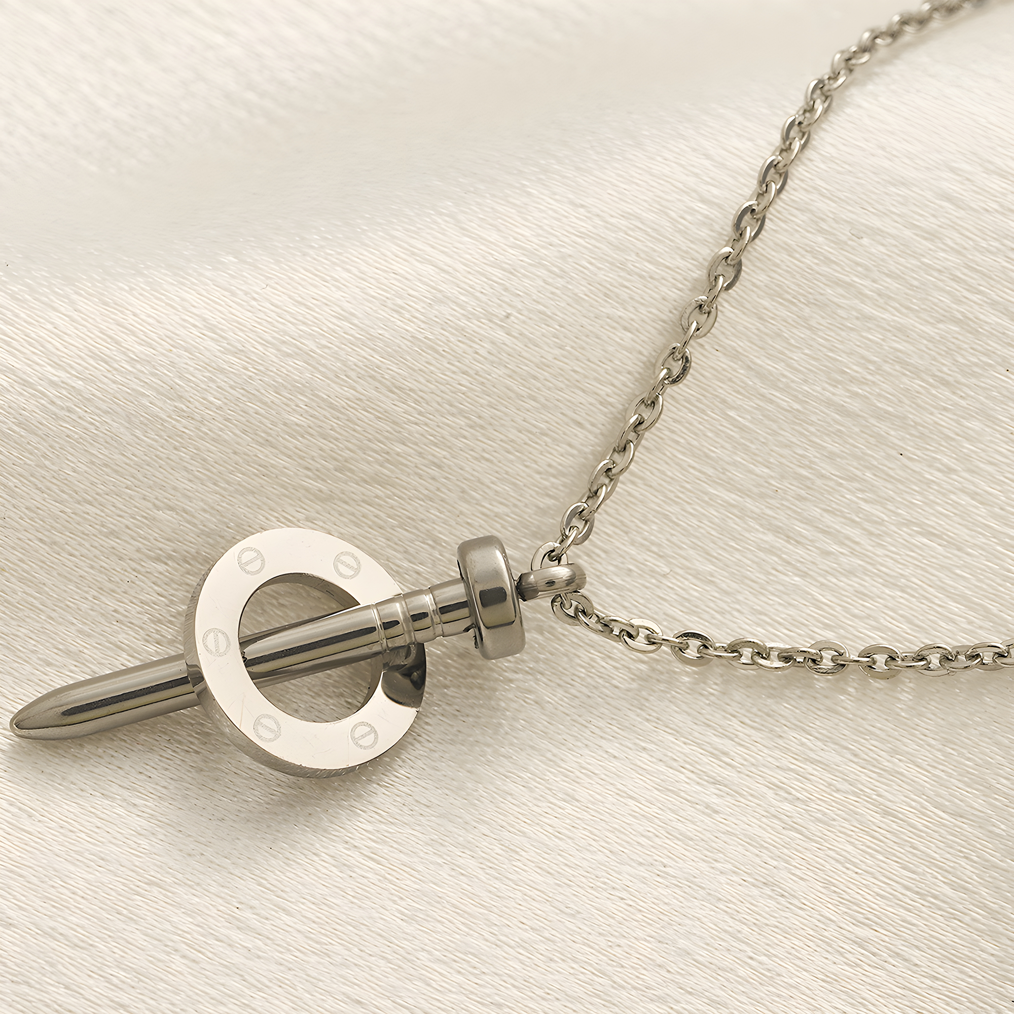 Cartier Screw Necklace (Stainless Steel)