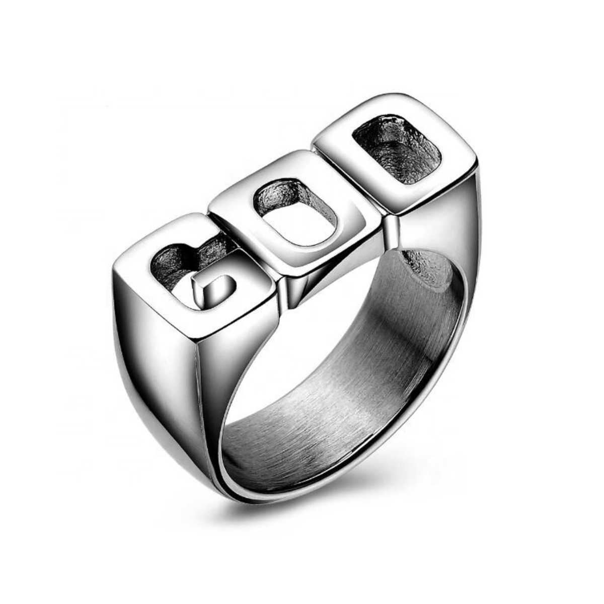 God Ring (Titantium Steel)