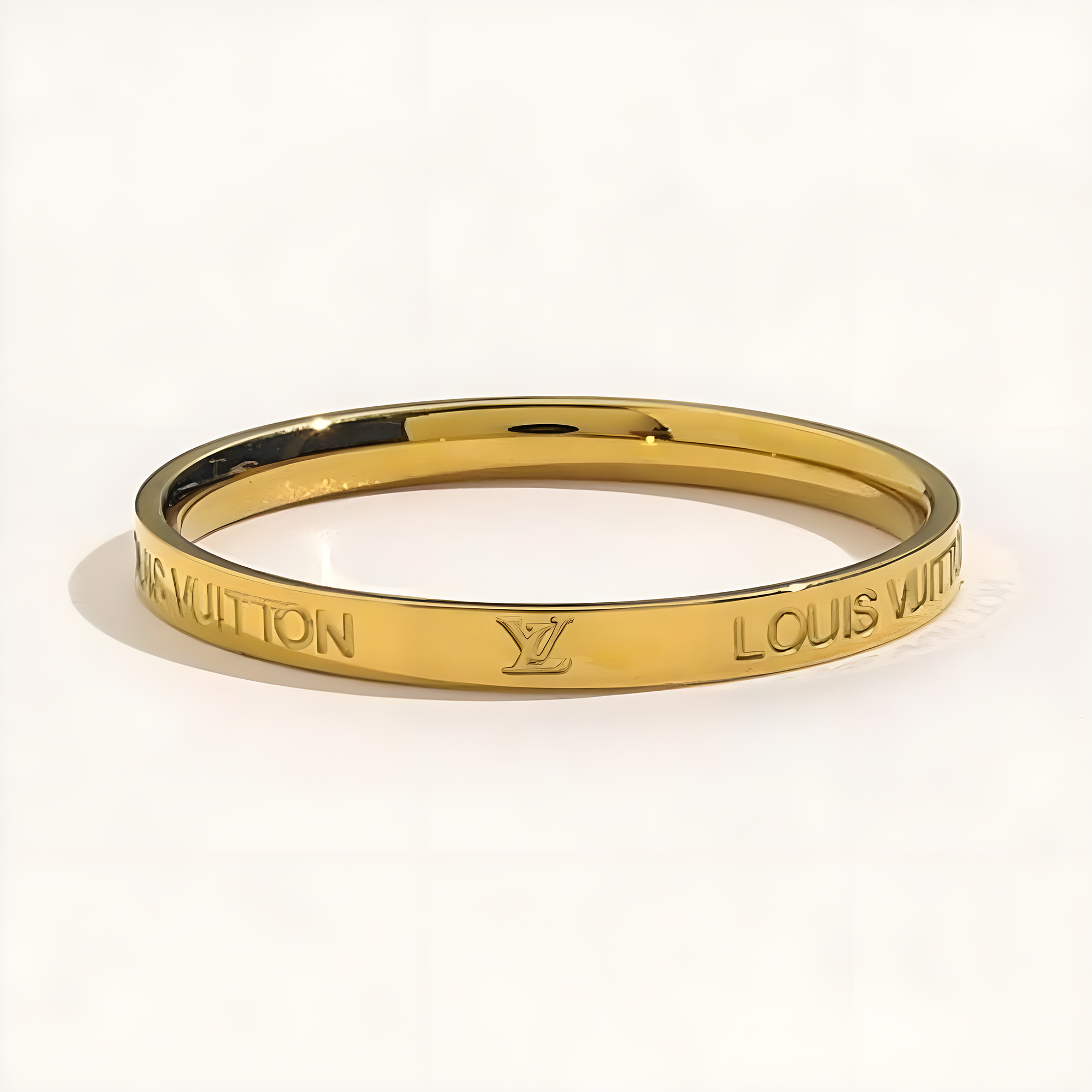 LV Dainty Gold Louis Vuitton Ring (Stainless Steel)